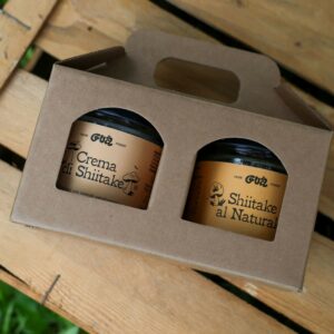 Cofanetto funghi shiitake